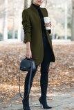 Fashion Casual Long Sleeve Regular Sleeve Solid Coats(6 Colors)