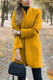 Fashion Casual Long Sleeve Regular Sleeve Solid Coats(6 Colors)