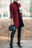 Fashion Casual Long Sleeve Regular Sleeve Solid Coats(6 Colors)