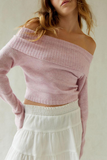 Sexy Solid Backless Off the Shoulder Sweaters(5 Colors)