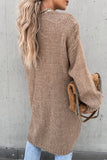 Casual Daily Weave Cardigan Collar Cardigans(3 Colors)