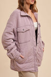 Casual Daily Solid Color Pocket Buttons Turndown Collar Outerwear