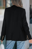 Casual Street Buttons Turn-back Collar Outerwear