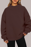 Casual Daily Half A Turtleneck Tops(7 Colors)