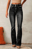 Casual Distressed High Waist Skinny Denim Jeans(3 Colors)